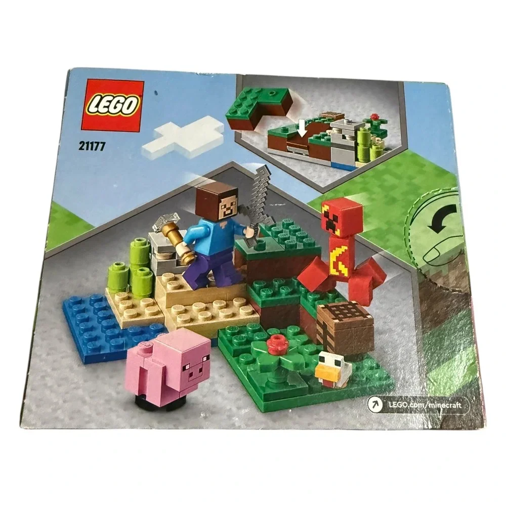 LEGO Minecraft The Creeper Ambush 21177 Building Toy Set 72 Pieces New Sealed